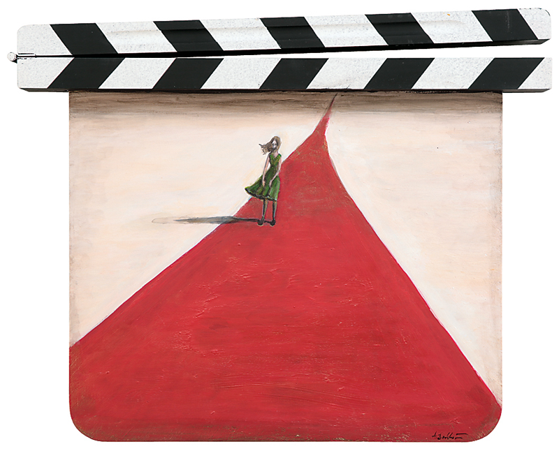 Red carpet road