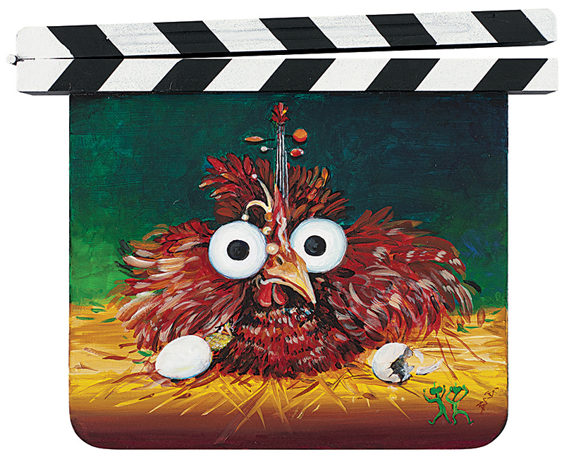 Moje kvočna a marťani